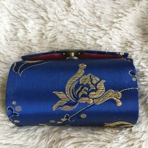 Satin lipstick case with mirror